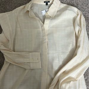 EXPRESS linen shirt, NWT SIZE XS